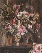 Peonies,Lilacs ad Tulips Auguste renoir